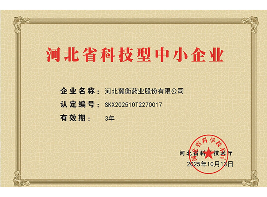 河北省科技型中小企业